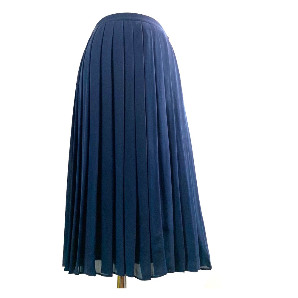 COPY - Flirty Lauren by Ralph Lauren Navy Pleated…
